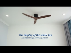 Inneneinrichtungs-Deckenlüfter 220V 60w mit Fernsteuerungswechselstrommotor