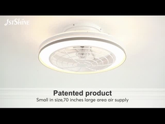 Dimmable führte Deckenlüfter mit Fern-auserlesenem flachem Schlafzimmer 6-Speed