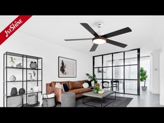 Deckenventilator mit DC-Motor 6 Geschwindigkeiten Fernbedienung Weißgehäuse