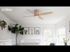 Fernsteuerung von Deckenventilatoren mit Led-Low-Profil-Schlafzimmer