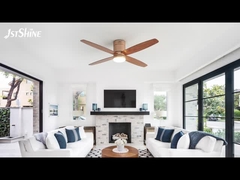 Kühldeckenventilator mit Led-Licht und Fernsteuerungsgeräuschfreiem DC-Motor