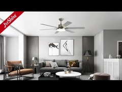 58-Zoll-Schlafzimmerdeckenventilatoren mit Lichtern Umkehrbarer leise Gleichstrommotor MDF-Klinge