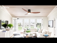 52-Zoll-Flush-Fan-Deckenleuchte Dekorativ-Plastik-Dc-Motor