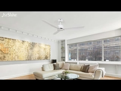 52-Zoll-Deckenventilator mit 6-Geschwindigkeits-Auswahl Smart-Fernbedienung ohne Licht