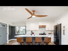 Flush Mount Commercial Deckenventilator mit Licht mehrfarbigen OEM