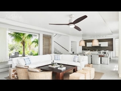 Dekorativer Deckenventilator mit leichter Holzklinge leise Hochgeschwindigkeits-Gleichstrommotor