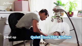 Leiser 360-Grad-Ventilator für kleine Räume