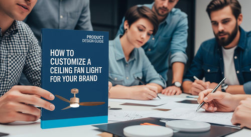 Aktuelle Unternehmensnachrichten über So passen Sie die Deckenventilatorbeleuchtung für Ihre Marke an