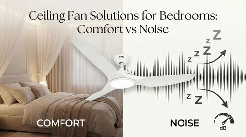 Aktuelle Unternehmensnachrichten über Deckenventilatorlösungen für Schlafzimmer: Komfort gegen Lärm