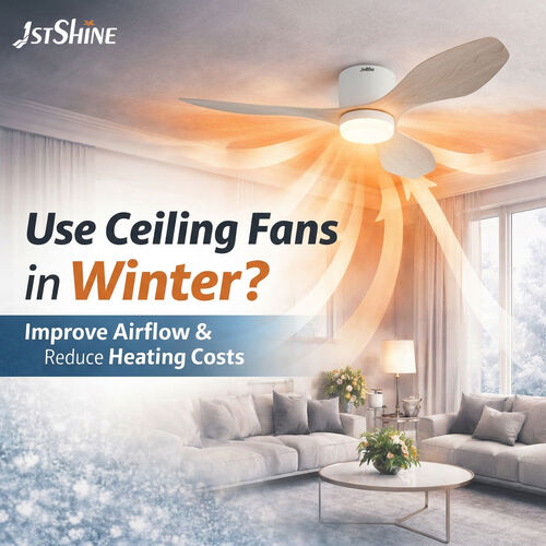 Aktuelle Unternehmensnachrichten über Kann man einen Deckenventilator im Winter benutzen? (Saisonale Vorteile)