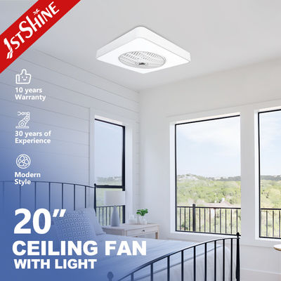 Guter Preis 20 Zoll Mini Dimmable Led Ceiling Fan 7 PC Blatt-weiße fertige für Innengebrauch Online