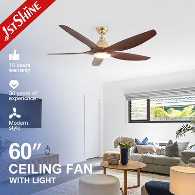 Guter Preis 60 Zoll Dekorativdeckenventilator mit 5 ABS-Klingen und 6-Geschwindigkeits-Fernbedienung Online
