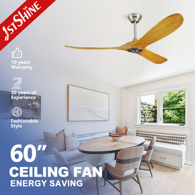 Guter Preis 60 Zoll dekorativer Deckenventilator mit DC-Motor und Fernbedienung für große Räume Online