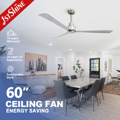 Qualität Vintage 220V DC Holzblatt Deckenventilator mit Energiesparfunktion und geringer Geräuschentwicklung für Zuhause und Büro Fabrik