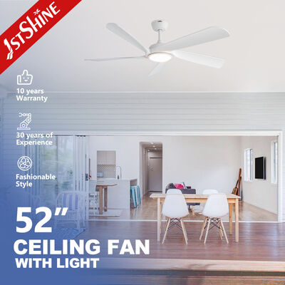 Guter Preis 52-Zoll moderner Deckenventilator mit leisen Gleichstrommotor und integriertem LED-Licht Online