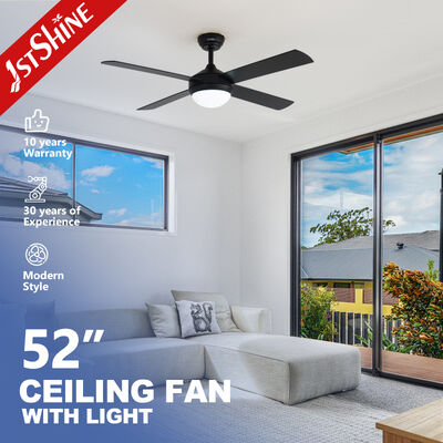 Guter Preis 52-Zoll-LED-Deckenventilator mit Fernbedienung, 6 Geschwindigkeiten und ≤30 dB Geräuschpegel Online