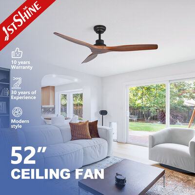 Guter Preis 1stshine 52 Zoll Massivholz Deckenventilator mit leisen Gleichstrommotor und handgeschnitzten Klingen für das moderne Leben Online