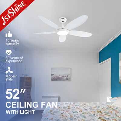 Qualität 52 Zoll moderner Deckenventilator mit LED-Licht und leisen Gleichstrommotor Fabrik